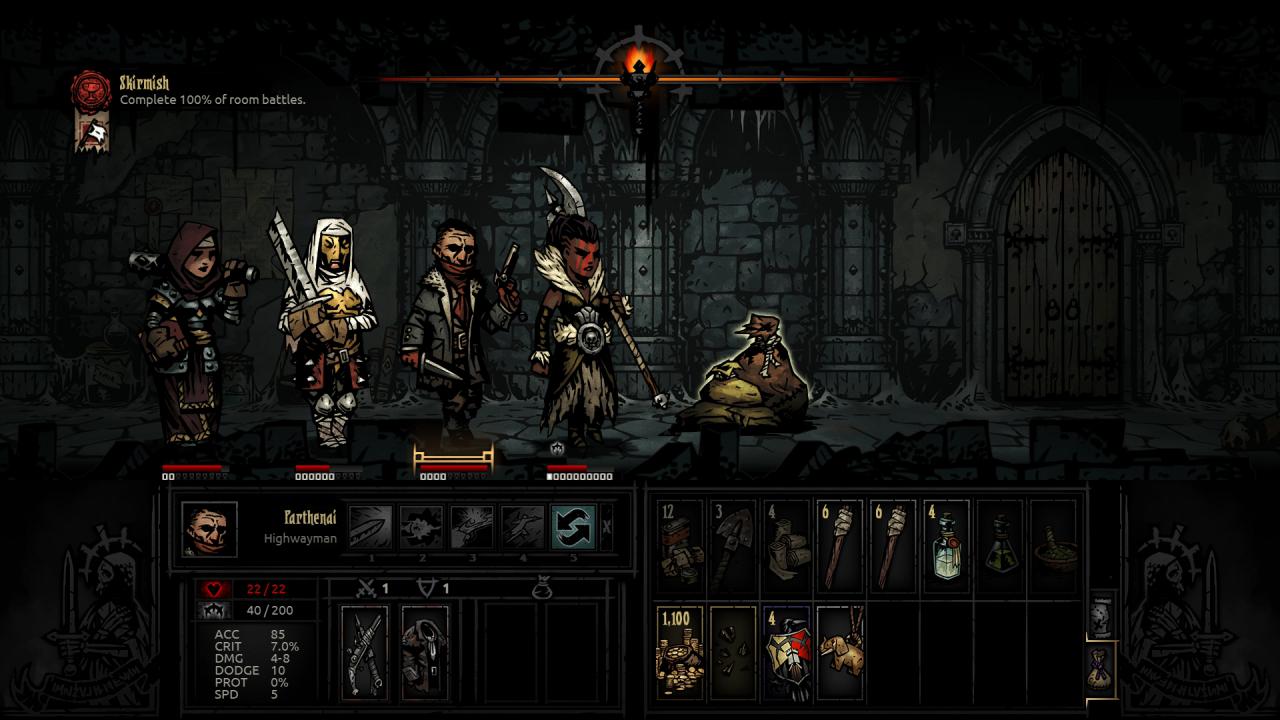 [18/01/2016] Ihr erkundet die Dungeons in 2D-Ansicht und wandert von links nach rechts.