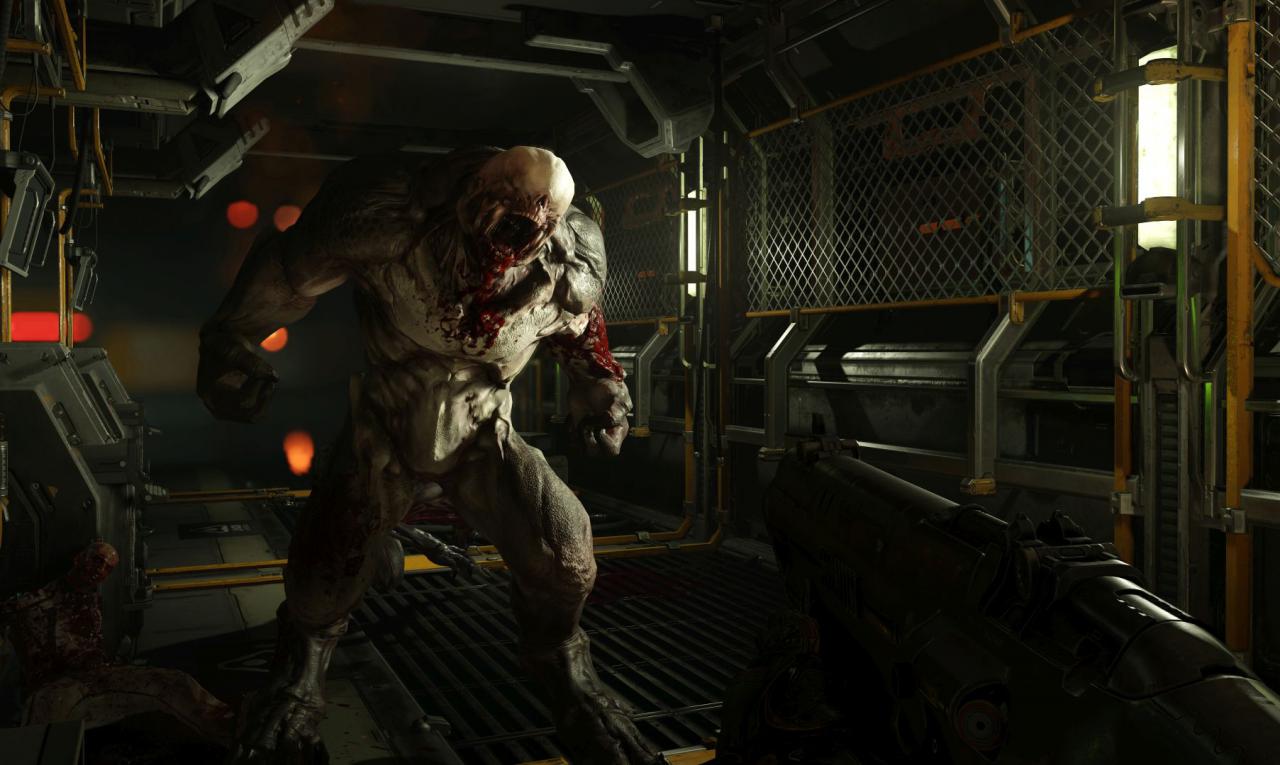 [21/01/2016] Bislang ist noch unklar, ob id Software in Doom 2016 zumindest zwischendurch auf ein paar aus Doom 3 entliehene Gruselmomente setzt.