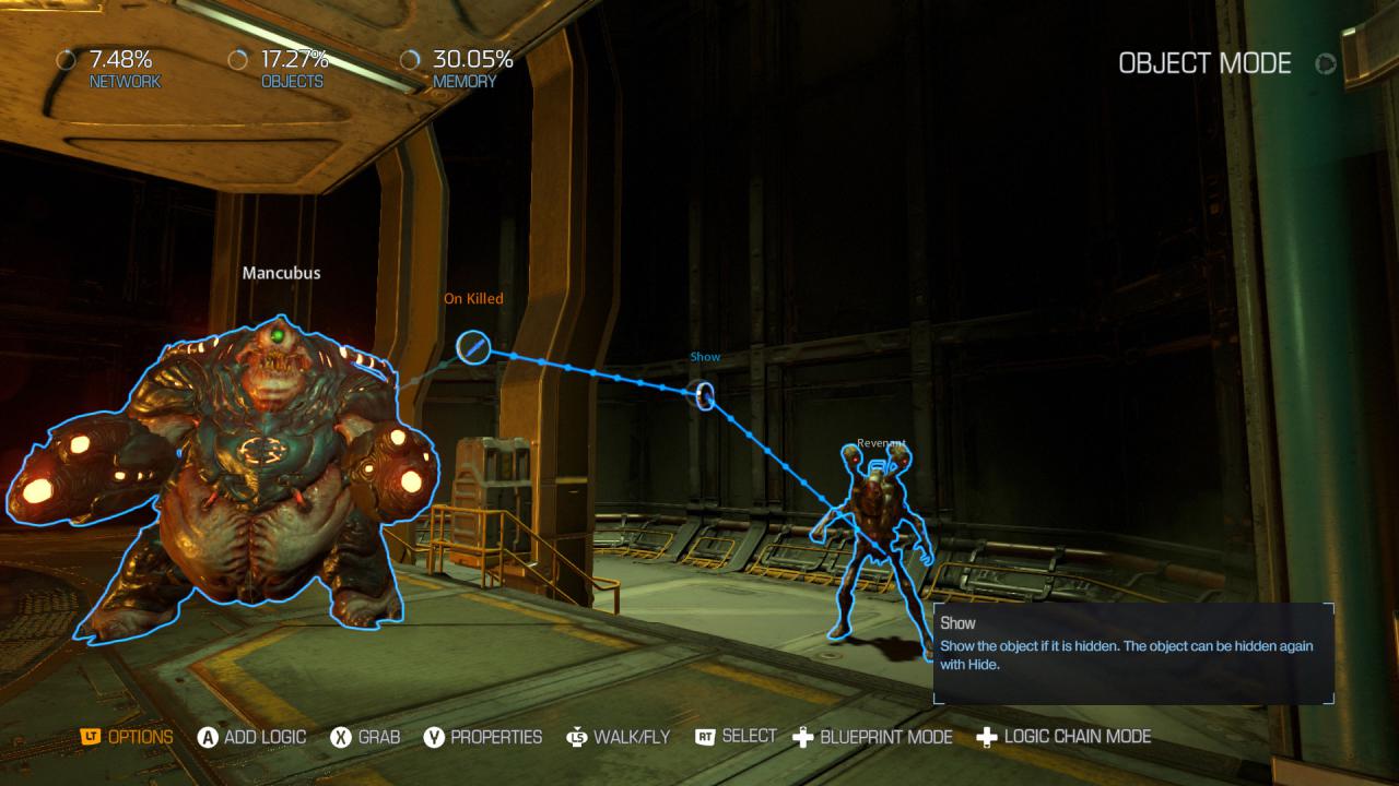 [21/01/2016] Alle Objekte aus der Doom-Kampagne und dem Mehrspieler-Modus sind in Snapmap enthalten und lassen sich beliebig neu kombinieren.