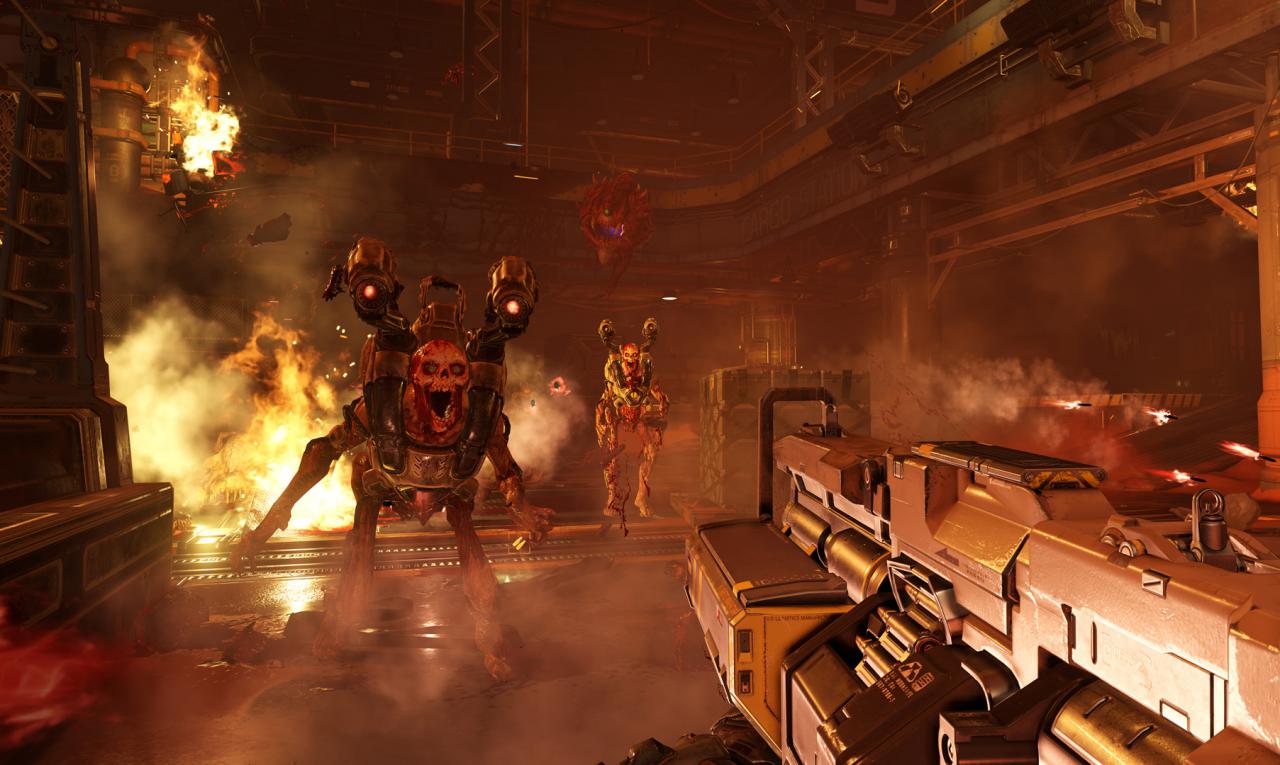 [21/01/2016] Das neue Doom spielt wieder auf dem Mars, ihr erforscht Innenräume, die Planetenoberfläche und schließlich die Hölle.
