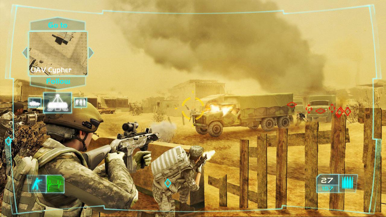 [18/01/2016] Ghost Recon Advanced Warfighter (im Bild Teil 2) setzt auf den Einsatz moderner Waffen. Red Storm arbeitet bei der Entwicklung mit Ubisoft Paris und GRIN zusammen.