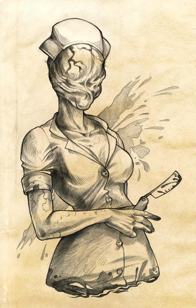 [19/01/2016] Erotische Form kombiniert mit grotesken Wucherungen - die Krankenschwestern aus Silent Hill sind legendär!