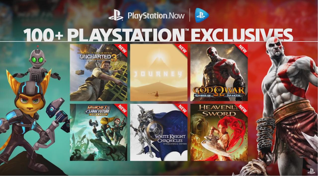 [06/01/2016] Auf PlayStation Now sind bereits mehr als 400 PS3-Spiele erhältlich.