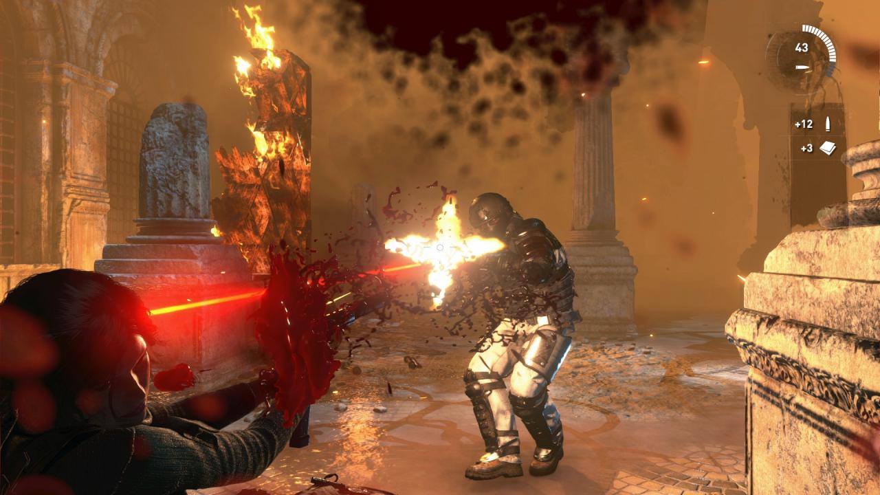 [29/01/2016] Selbst mitten im Gefecht könnt ihr in Rise of the Tomb Raider noch Headshots verteilen.
