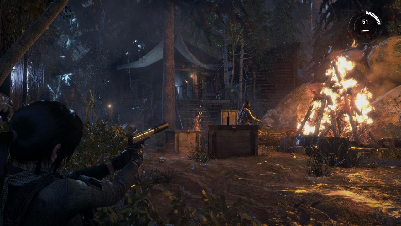 [29/01/2016] Aus der Entfernung mit lautloser schallgedämpfer Pistole zu 99% präzise Kopfschüsse verteilen: Das war Peters Spielerlebnis in Rise of the Tomb Raider am PC.