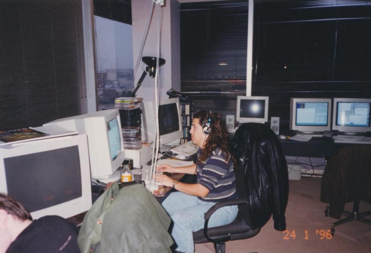 [25/01/2016] Rückkehr an die alte Wirkungsstätte: John Romero vor dem Apartment in Madison (Wisconsin), das von 1991 bis 1992 zum kurzzeitigen id-Hauptquartier wurde.
