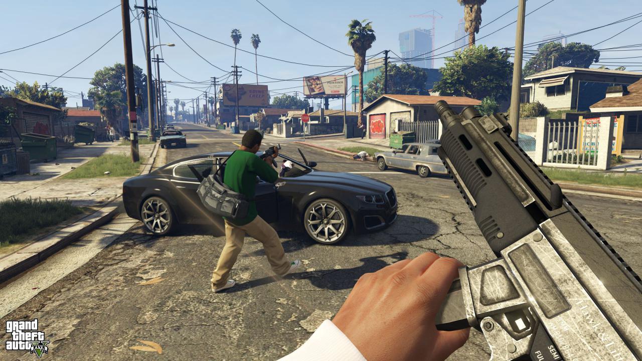 [18/01/2016] GTA 5 für PS4 und Xbox ergänzte unter anderem einen aufwendig umgesetzten First-Person-Modus. Auf einen Zungenbrecher-Namenszusatz verzichtete Rockstar für die New-Gen-Fassungen aber erfreulicherweise.