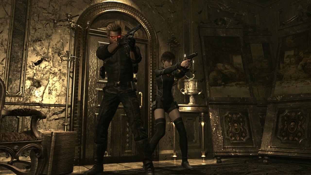[18/01/2016] Altes Spiel, neue Zusatzfunktion: Im Wesker-Modus für Resident Evil Zero HD hat Sidekick Billy Coen Pause. Stattdessen kämpftnun Serienbösewicht Albert Wesker an Rebecca Chambers Seite.
