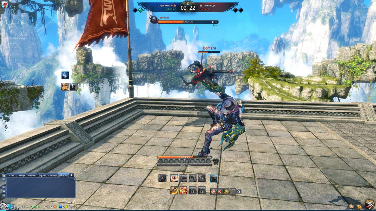 [11/02/2016] Duelle und Open-PvP: Das PvP nimmt in Blade & Soul eine wichtige Rolle ein. Im Duell-Modus könnt ihr im Laufe einer Saison hohe Platzierungen erreichen und euch so besondere Belohnungen erspielen. Oder ihr stürzt euch ins Open-PvP, steigert so euren Ruf bei eurer Fraktion und schaltet bei Händlern spezielle Waren frei.