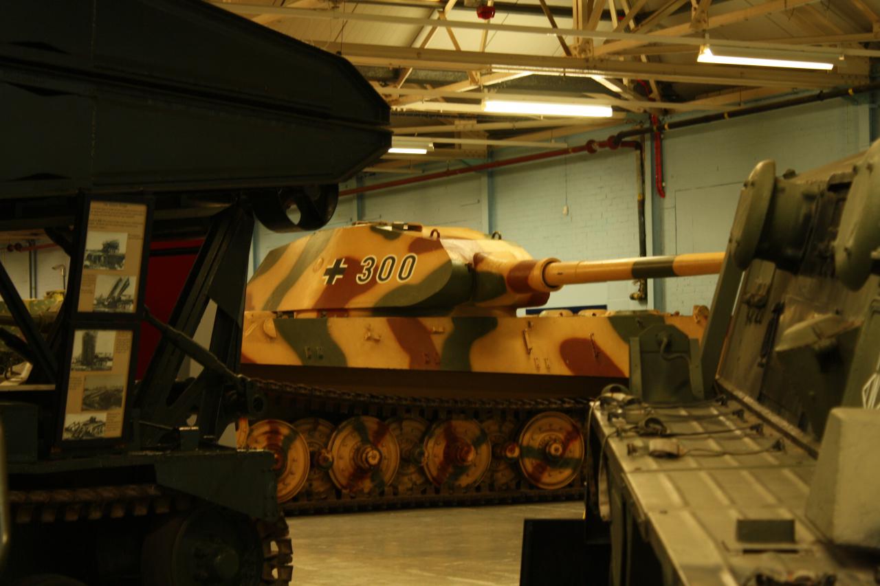 [25/02/2016] Tank Museum Bovington: Die Sammlung der zu besichtigenden Panzerfahrzeuge umfasst 350 Exponate.