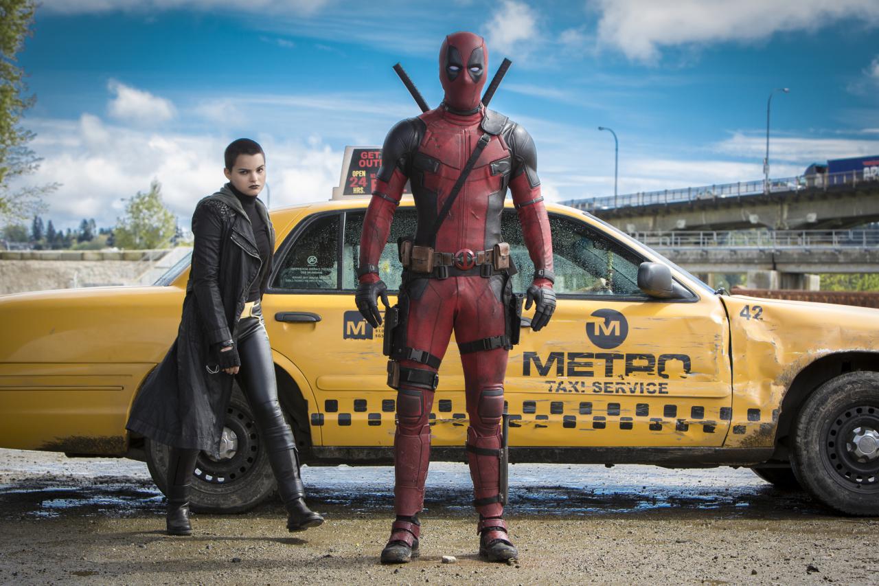 [04/02/2016] Partner wider Willen: Deadpool und Negasonic Teenage Warhead.