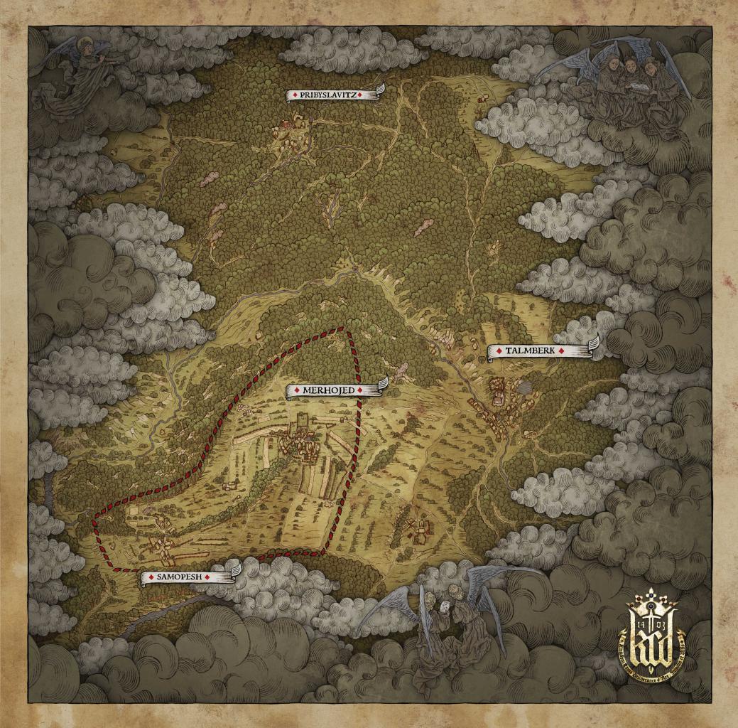 [25/02/2016] Hier seht ihr das bisherige Alpha-Spielgebiet (rote Markierung) und das im Vergleich dazu deutlich größere Areal der Beta.