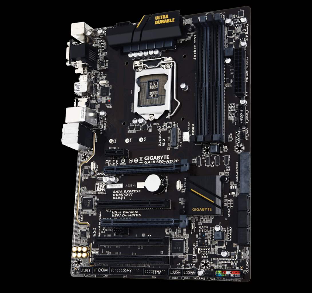[31/03/2016] Sockel 1151, ohne Übertaktung: Gigabyte GA-B150-HD3P, ab 85 Euro