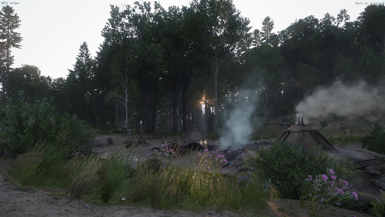 [06/03/2016] Kingdom Come: Deliverance, Beta - Kohlenmeiler im Betrieb