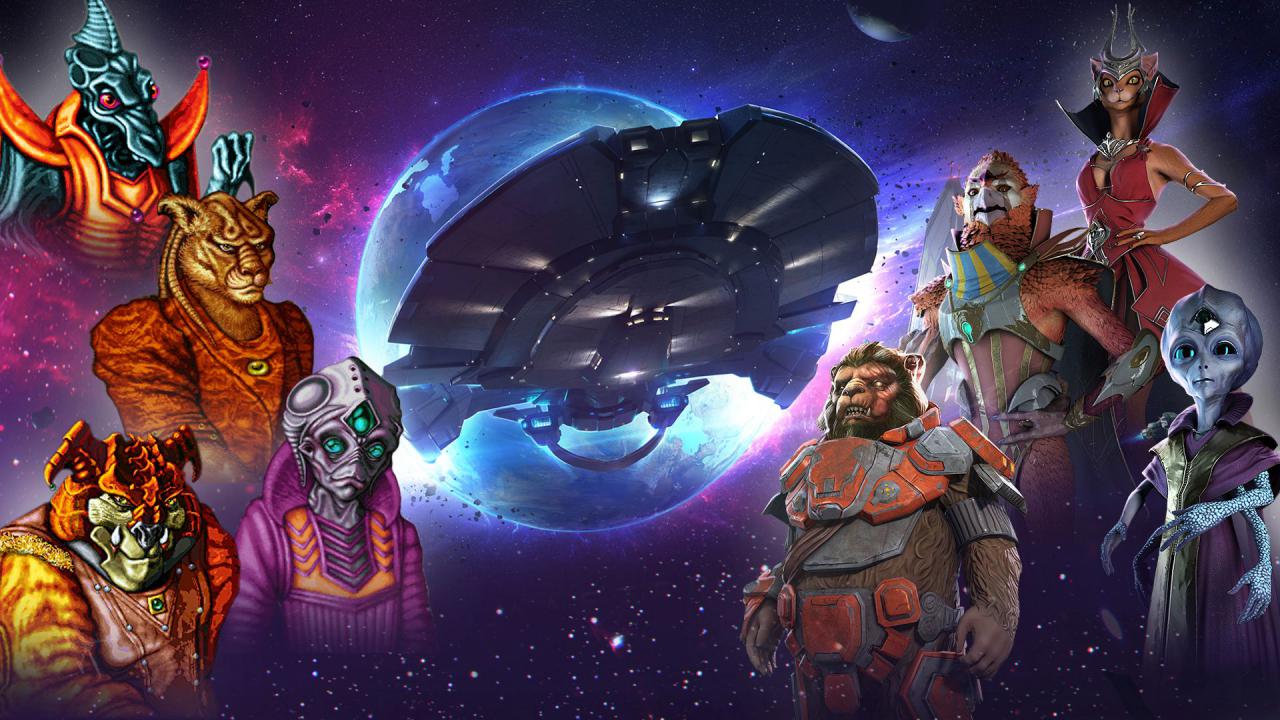 Die Rassen des Master of Orion Universums im Wandel der Zeit
