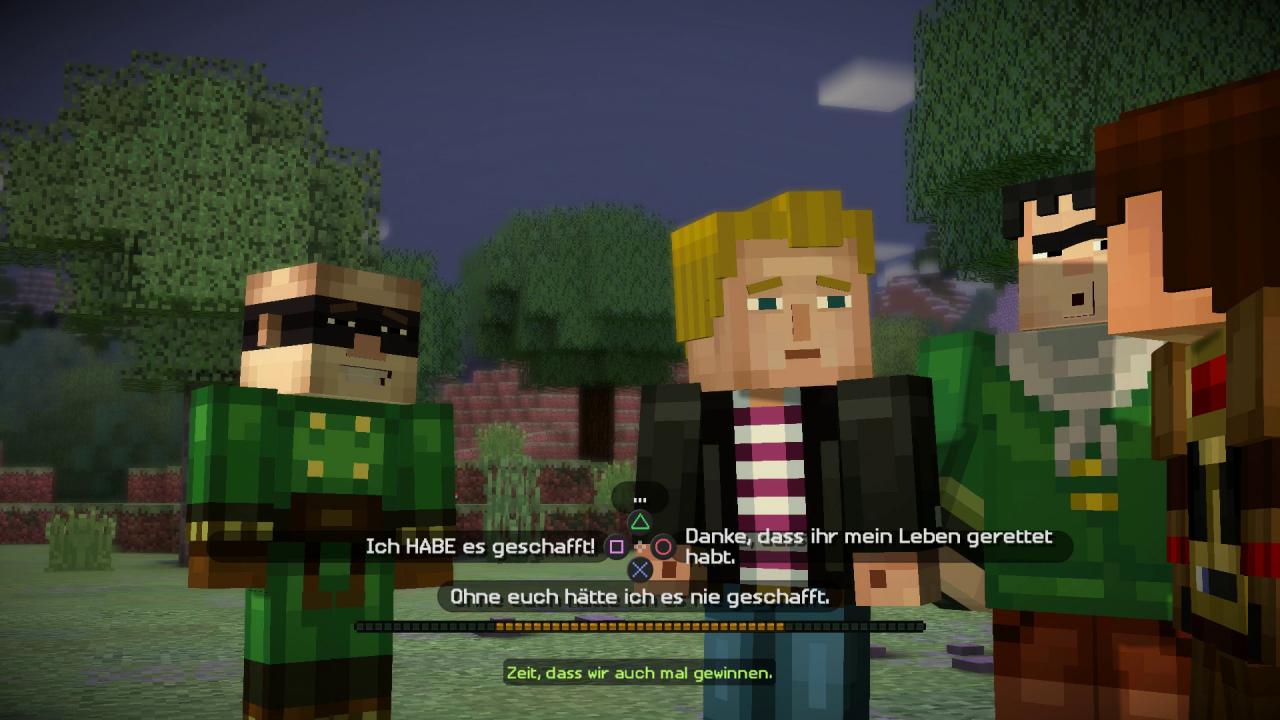 [30/03/2016] Die Dialoge und die Antwortmöglichkeiten sind im Gegensatz zu anderen Telltale-Spielen leider ziemlich schwach.