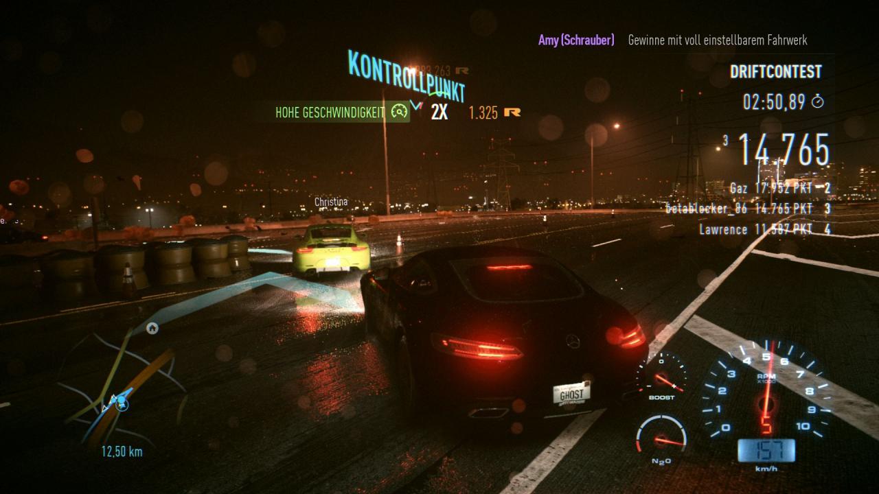 [09/03/2016] Mit den richtigen Einstellungen und unter Einsatz der Handbremse lässt sich jedes Auto zum Driften überreden. Need for Speed ist nunmal keine ernsthafte Simulation (PC).
