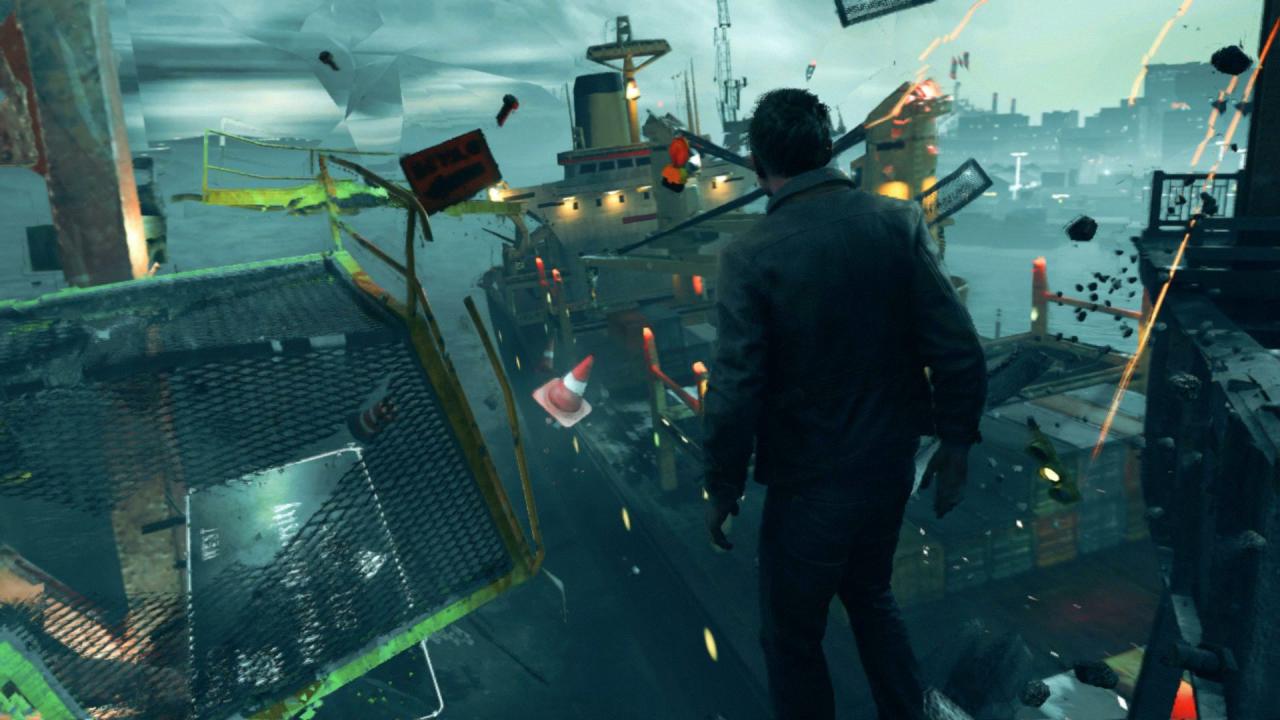 [23/03/2016] Bei einer Reihe von linear zu absolvierenden Skriptsequenzen wie diesem Schiffsunglück schlägt die Zeit heftige Kapriolen (Xbox One).