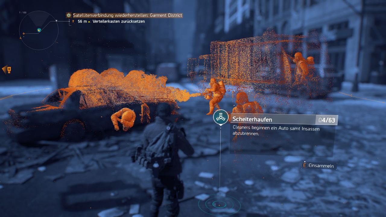 Sogenannte Echo-Stellen liefern einen interessanten Einblick in die Welt von The Division.