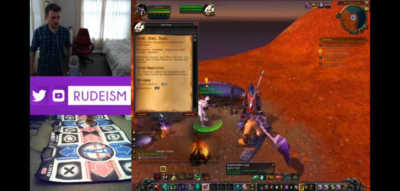[14/03/2016] World of Warcraft: Mit Tanzmatte Level 100 erreichen