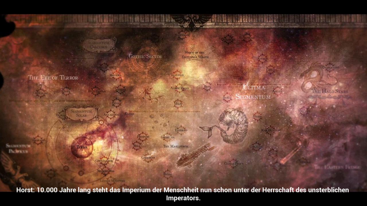 In der Kampagne verteidigt ihr auf Seite der Imperialen Flotte den Gothic-Sektor vor den Schergen des Chaos, der Orks und der Eldar.