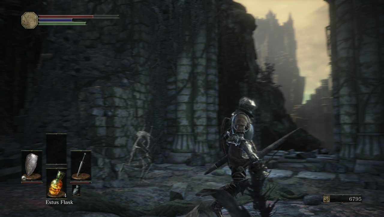 [04/04/2016] Motion Blur wie hier auf dem Screenshot lässt sich in Dark Souls 3 auf Wunsch deaktivieren.