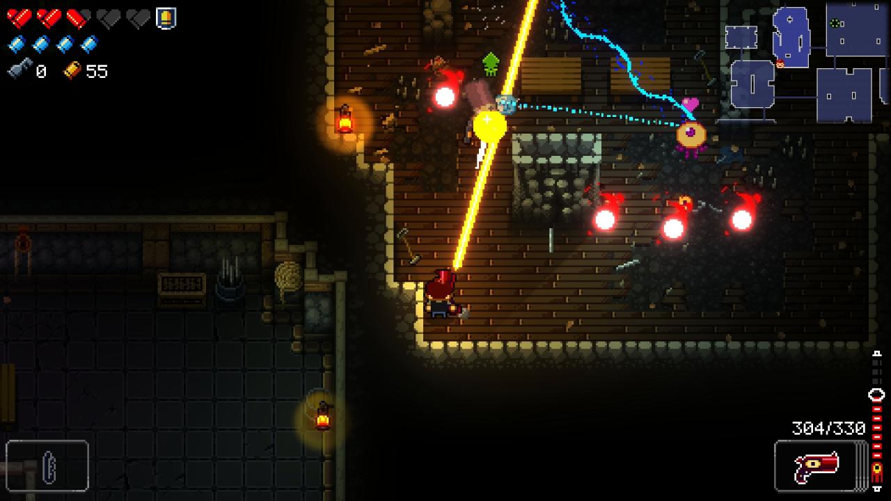 Die Beholster-Kanone spawnt regelmäßig ein kleines Monster, das uns im Kampf zur Seite steht.