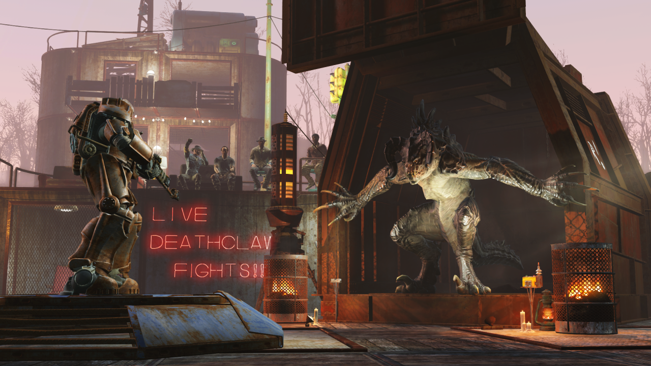 Fallout 4 Contraptions DLC mit Todeskralle