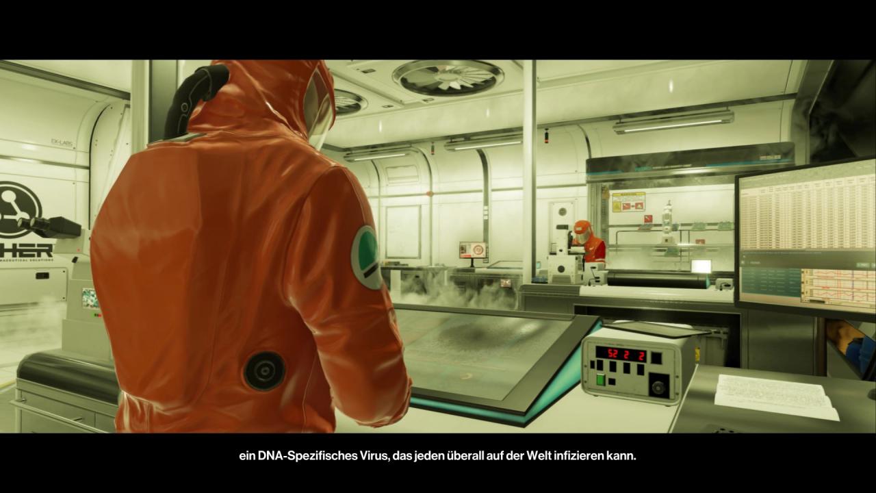 Nicht nur Personen, sondern auch ein Virus steht auf der Abschussliste von Agent 47.