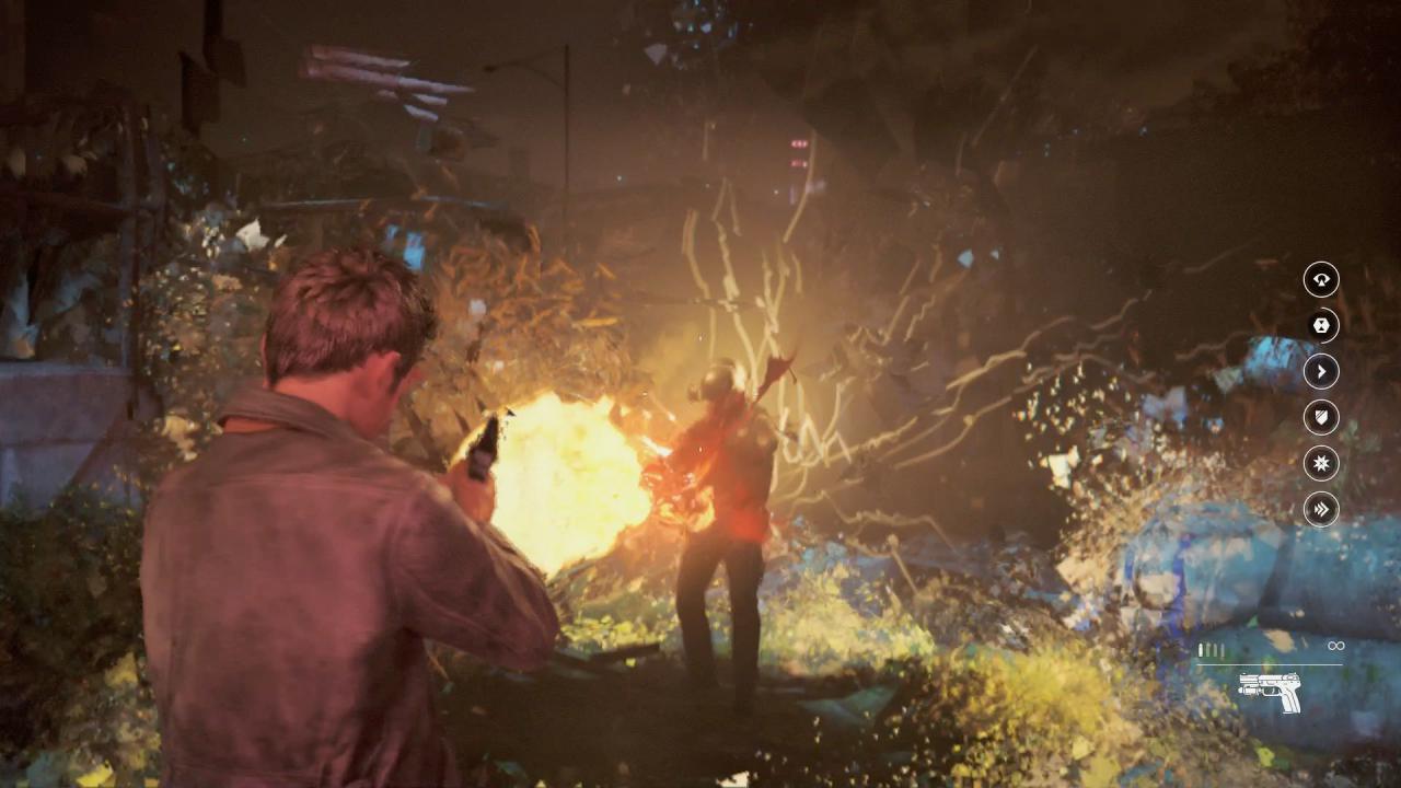 [08/04/2016] Auf Screenshots wirkt Quantum Break sehr verwaschen und unscharf. In Bewegung sieht die Optik besser aus (PC).