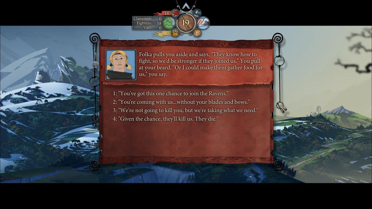 The Banner Saga 2 im Test: Entscheidungen
