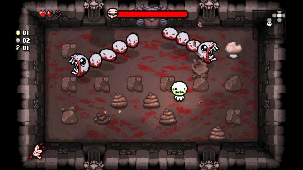 [25/05/2016] The Binding of Isaac: Die Mutter des kleinen Titelhelden erliegt ihren religiösen Ticks und will ihren Sohn dem Herrn opfern! Nur gut, dass klein Isaac in seinem Zimmer einen geheimen Zugang ins Keller-Dungeon findet, bevor ihm Mama den Garaus macht! Aber oh weh: Im Keller lauern jede Menge angriffslustige Kreaturen und verwinkelte Zufallsverliese. Übrigens: Die auf Konsolen zugeschnittene Rebirth-Version des Indie-Hits poliert Isaacs Abenteuer kosmetisch auf und macht sie fit für HD. Klarer Fall: Ein Must-have für Indie- und Rogue-like-Fans!