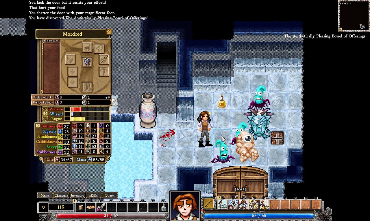 [25/05/2016] Ein Spiel wie aus dem Rogue-like-Lehrbuch: Das geniale Dungeons of Dredmor ist aktuell nur für PC erhältlich.