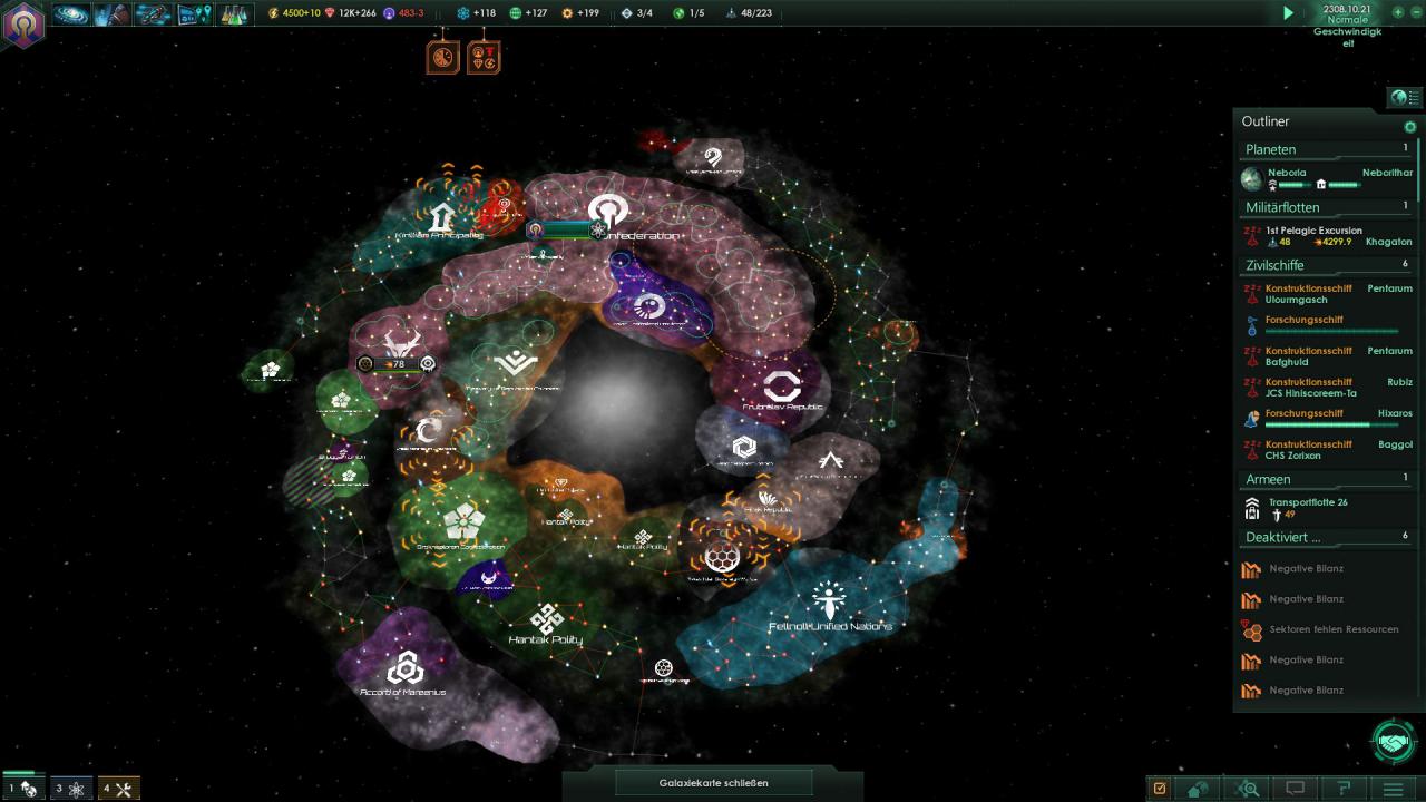 Stellaris Spiralgalaxie