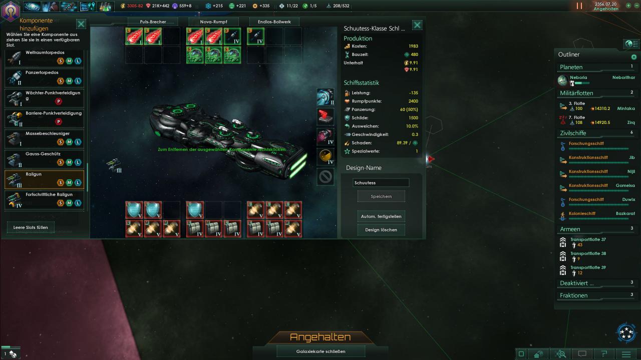 Stellaris Schiffseditor