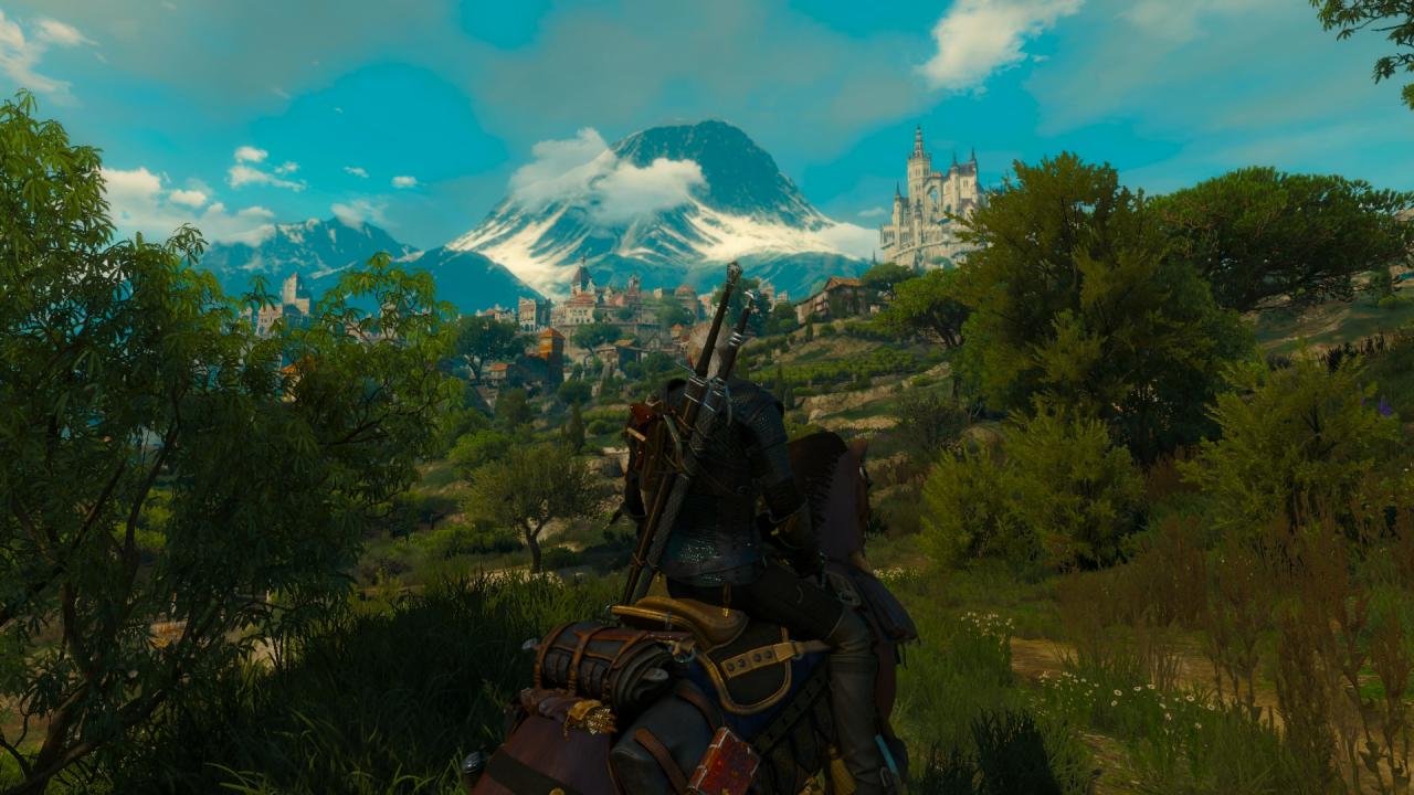 Auf maximaler Detailstufe ist The Witcher 3 immer noch atemberaubend. 