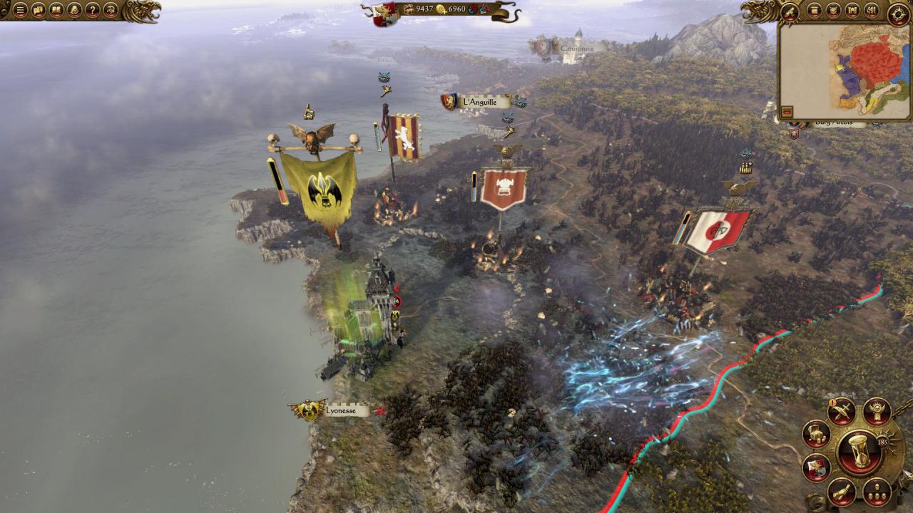 Total War: Warhammer - Strategiekarte