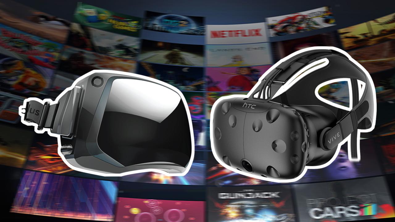Steam: Oculus Rift und HTC Vive
