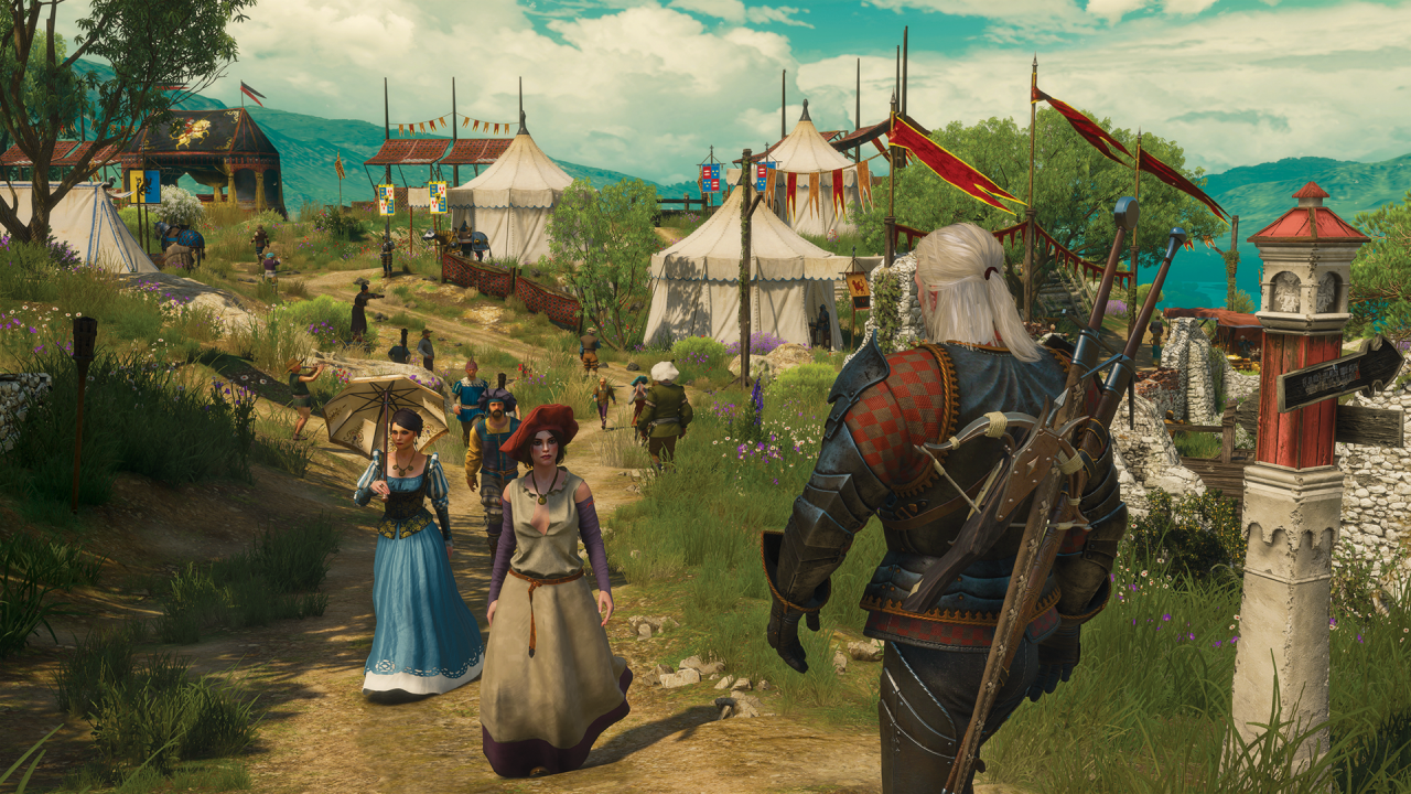 [10/05/2016] Als Geralt in Toussaint eintrifft sind die berühmten Ritterspiele gerade in vollem Gange.