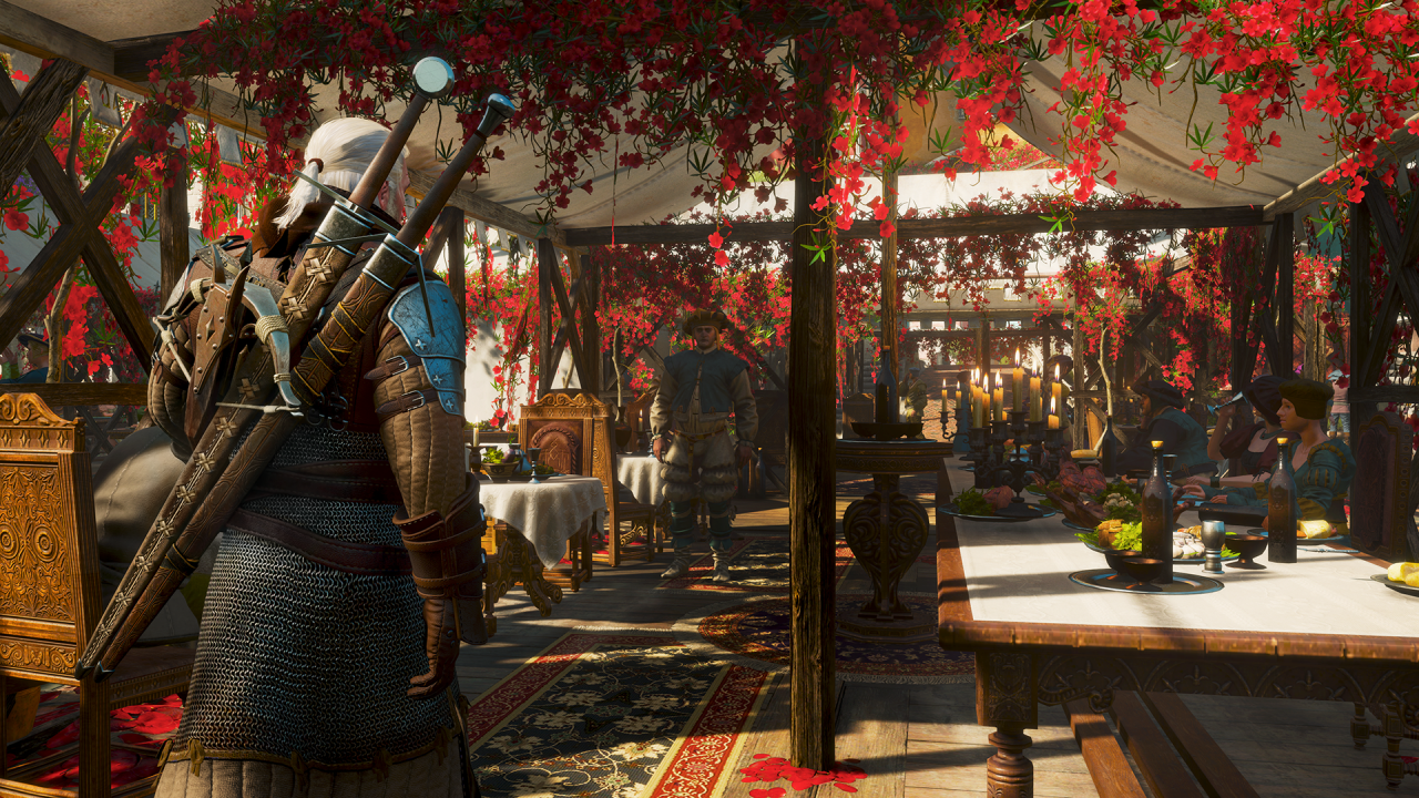 [10/05/2016] Ein Leben wie Gott in Frankreich. So muss sich Geralt bei seinem Besuch in Toussaint fühlen.
