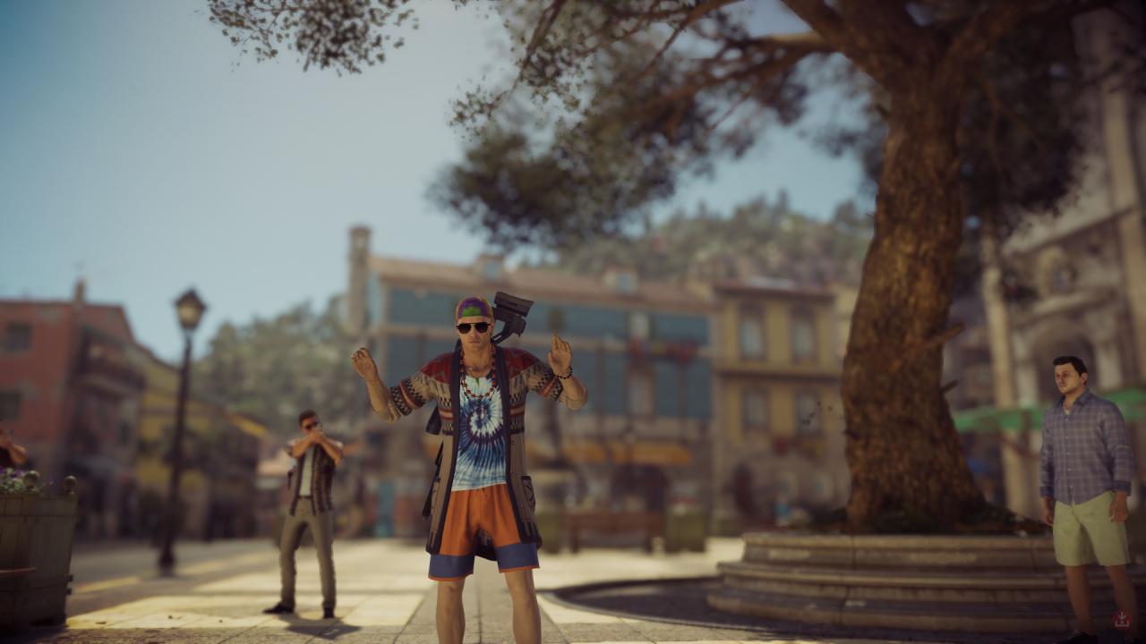 Da ihr das Scharfschützengewehr im neuen Hitman nur sichtbar tragen könnt, fallt ihr damit sofort auf.