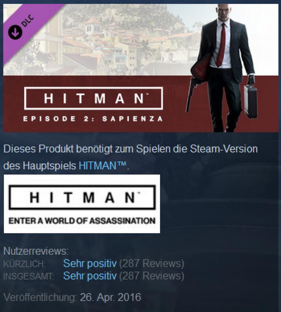 Im Vergleich zu dem eher mäßig bewerteten Intro-Pack schneiden die neuen Episoden von Hitman deutlich besser ab.