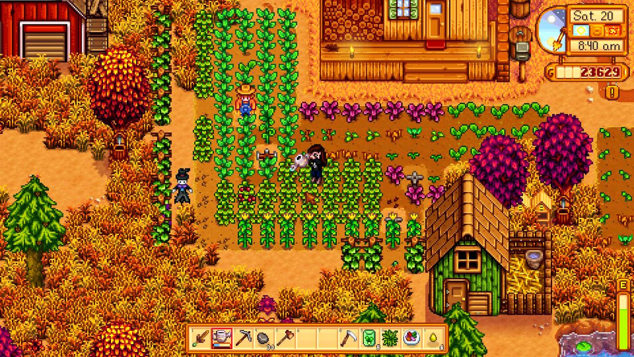 [02/06/2016] Eine Bauernsimulation? Ein Aufbaustrategie-Spiel? Eine Dating-Sim? Stardew Valleys Sandbox-Charakter widersetzt sich dem althergebrachten Schubladendenken.