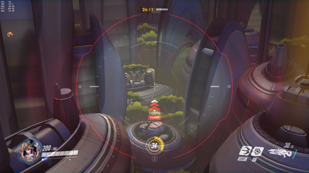 Overwatch: Ein Banner mit den Buchstaben 