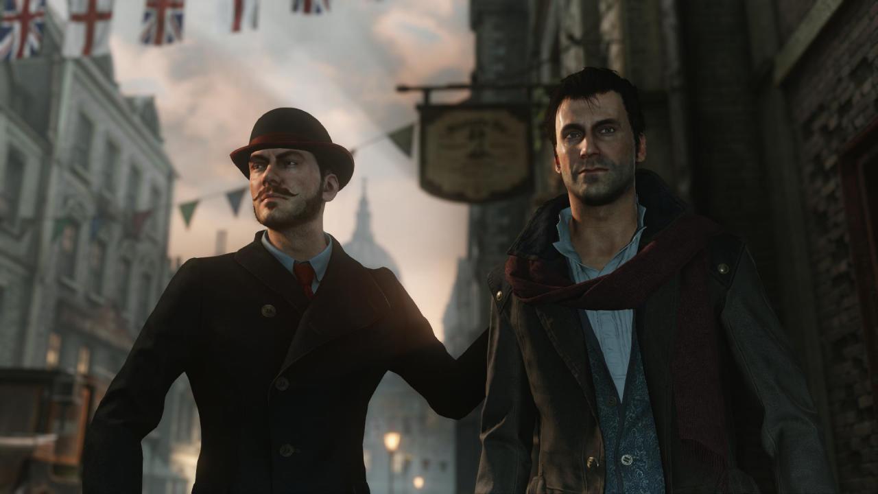 Sherlock Holmes und Doktor Watson untersuchen einen Fall.
