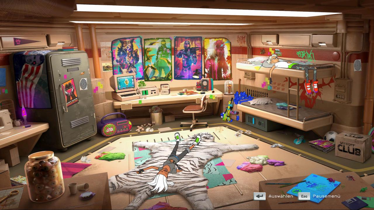 [23/06/2016] Pause: Vom Kinderzimmer wählt ihr die einzelnen Level aus.
