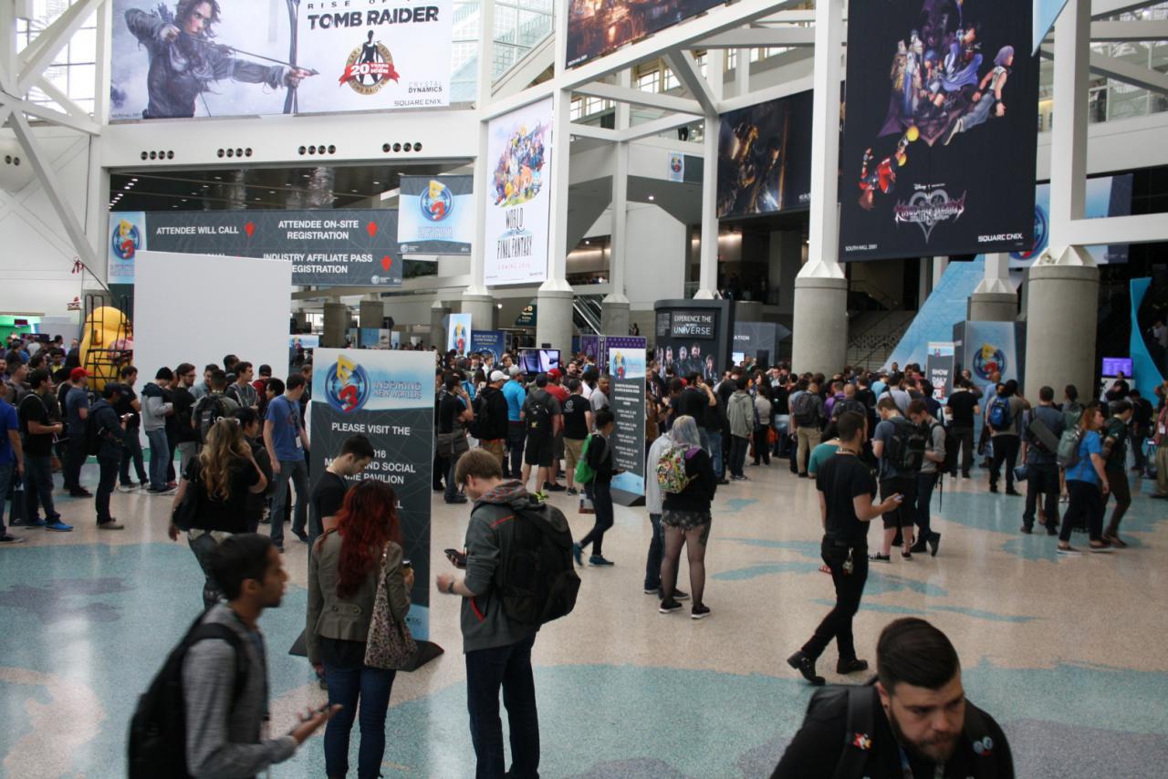 E3 2017: Besucheransturm auf der Messe.
