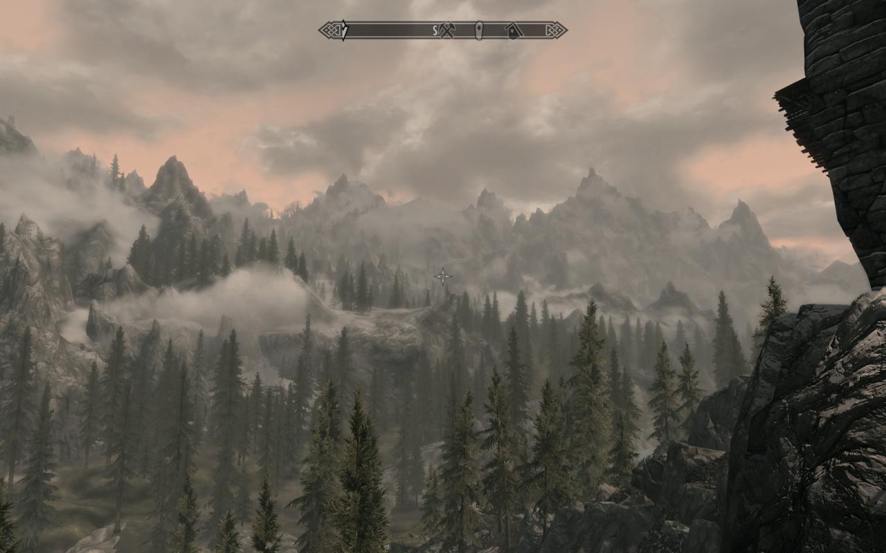 Skyrim: Vanilla-Grafik
