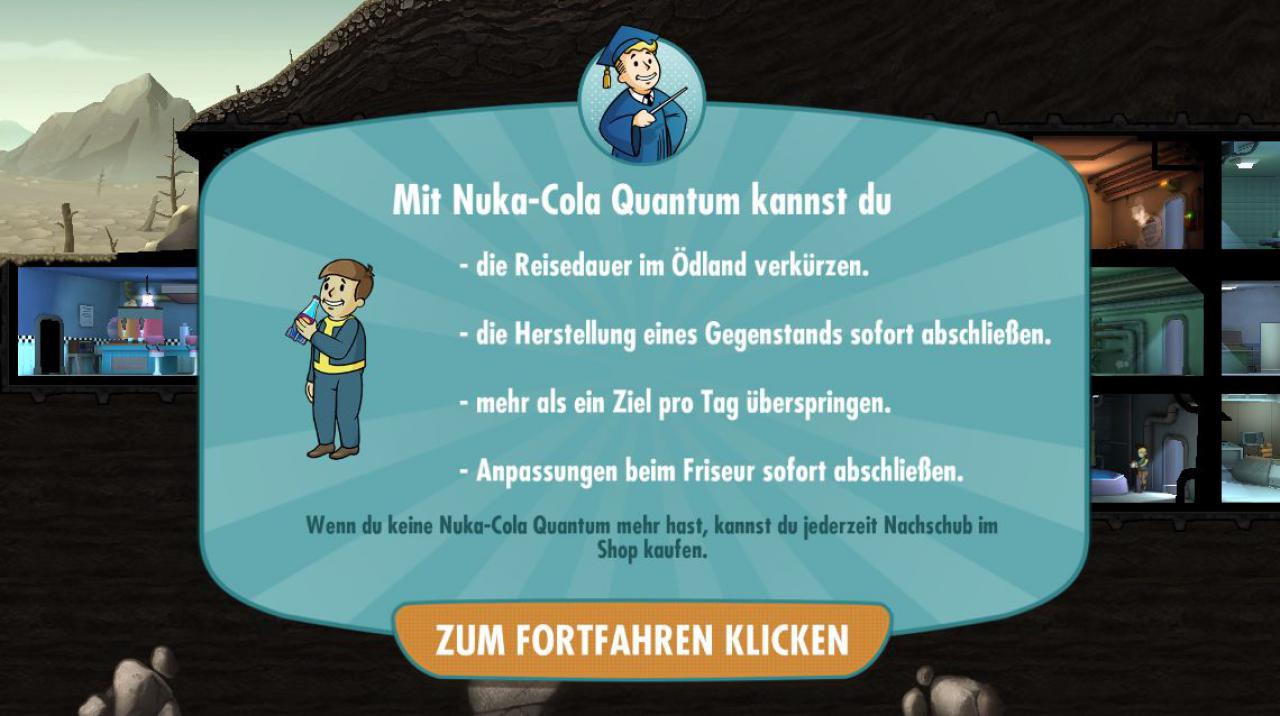 [19/07/2016] Dafür nutzt ihr Nuka Cola Quantum
