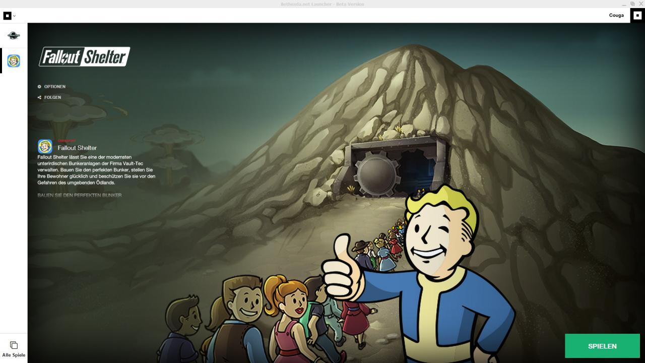 [15/07/2016] Der Bethesda.net-Launcher.